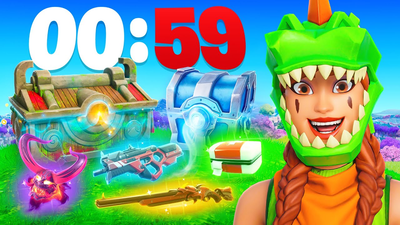 The 60 Seconds to Loot Challenge in Fortnite!