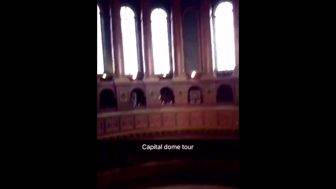 Illinois state capital building dome tour (original version)