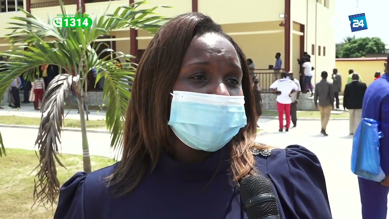 GABON - ACTIVITÉ PR, VISITE DE L'ÉCOLE D'ALIBANDENG