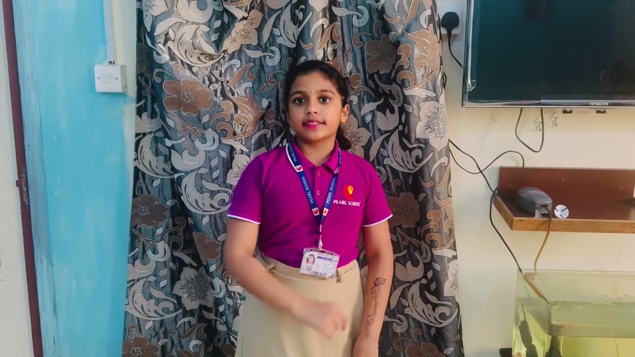 English Elocution Competition #. “Every child deserves to go to school”#Teekshika🥰🥰