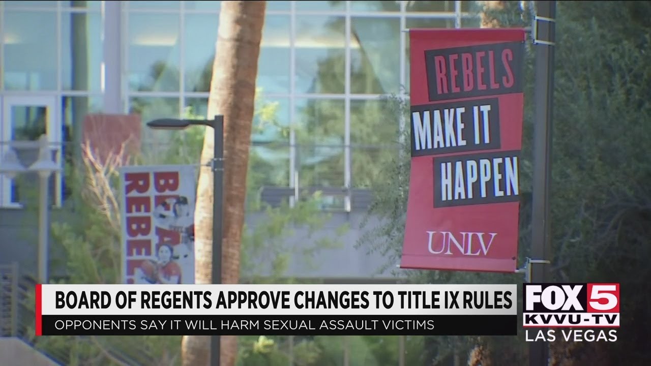 Nevada college campuses see new sexual harassment polices
