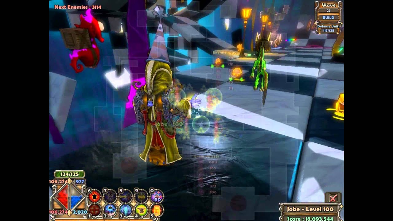 Dungeon Defenders Online - Transcendent Farming in King's Game