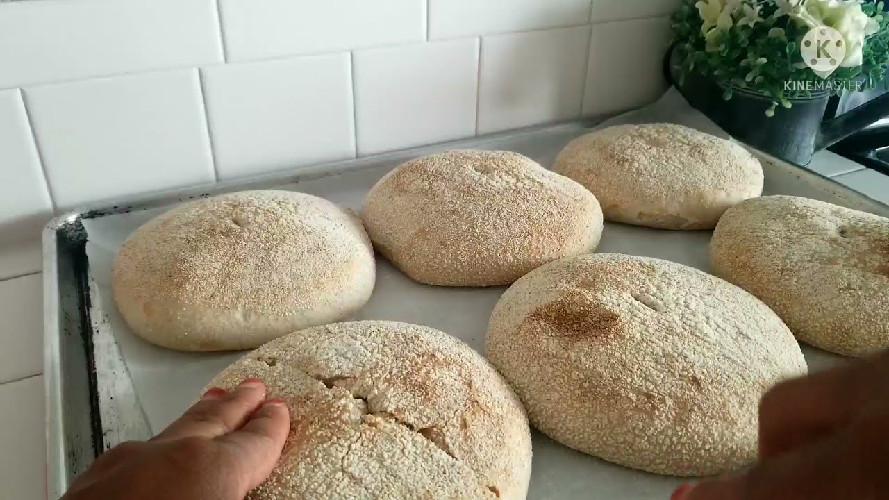 Moroccan homemade bread in easy way with recipes