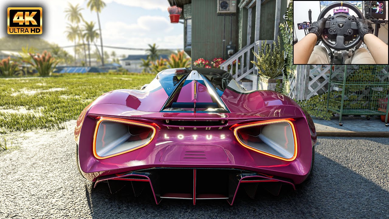 Lotus EVIJA Pure Edition - The Crew Motorfest | Thrustmaster TX - Gameplay Steeringwhee