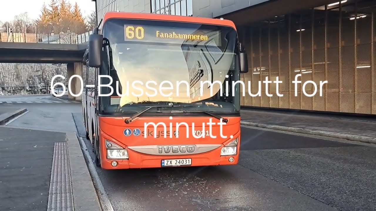 60-Bussen minutt for minutt. 🇧🇻