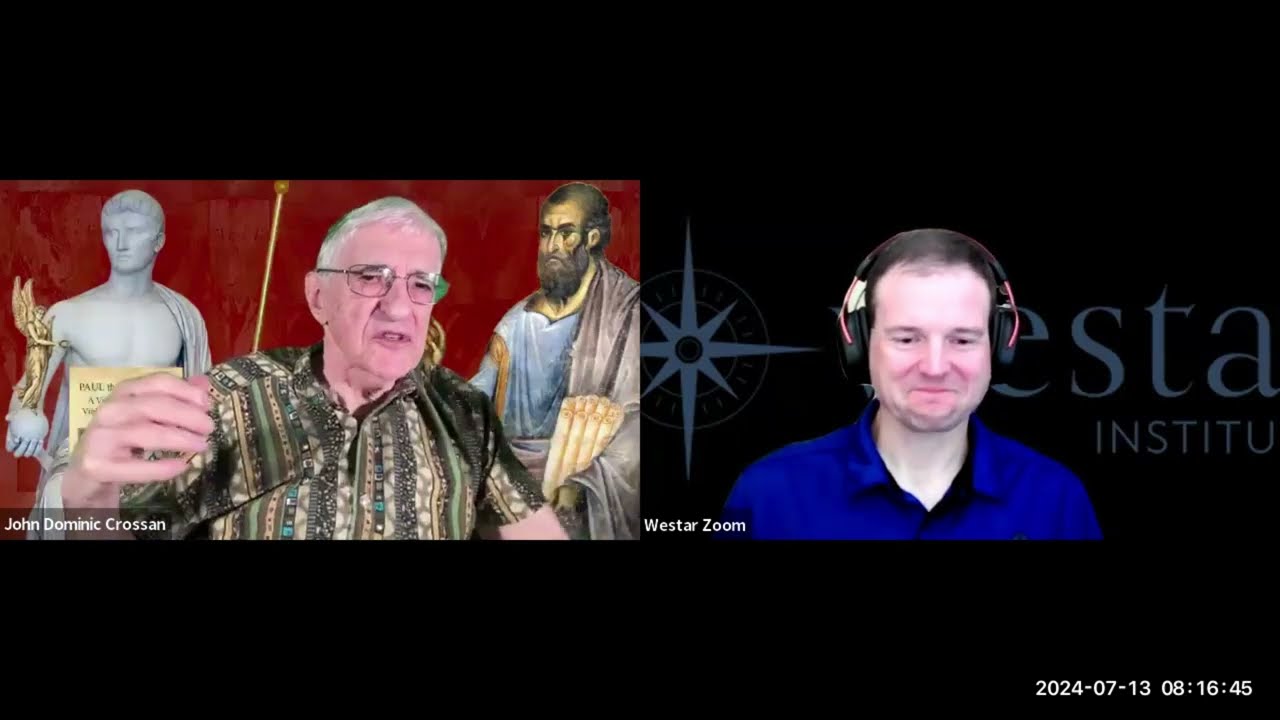 John Dominic Crossan Interview Part 2- Paul the Pharisee