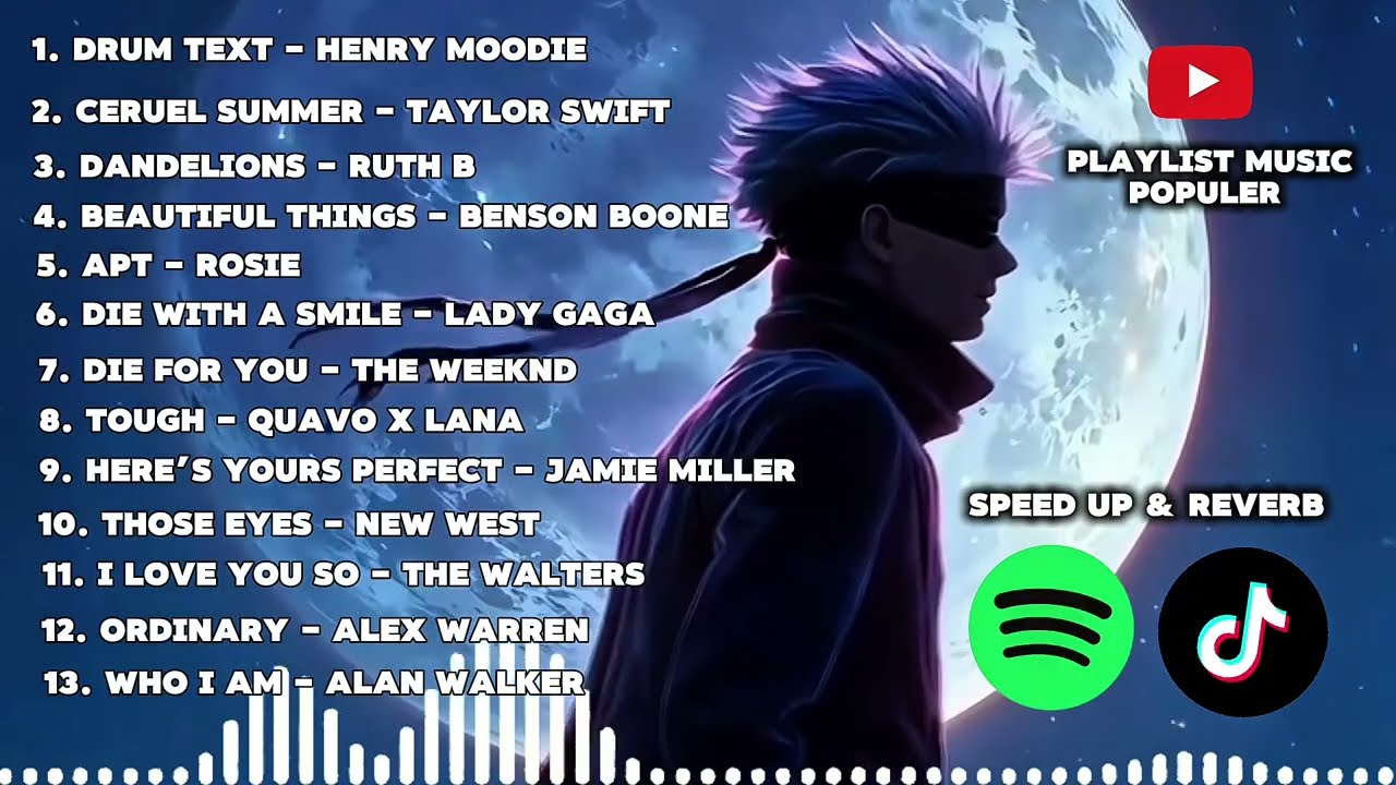 PLAYLIST SPOTIFY TIKTOK LAGU BARAT VIRAL 2025🎧🎶 | Full Album Kumpulan Lagu Barat Populer