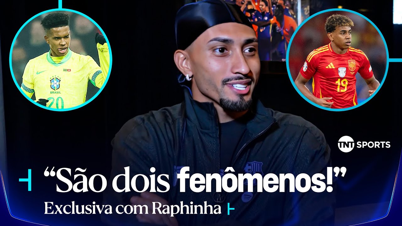 RAPHINHA COMENTA COMPARA&Ccedil;&Atilde;O ENTRE EST&Ecirc;V&Atilde;O E LAMINE YAMAL E PROJETA JOGA&Ccedil;O NA CHAMPIONS | ENTREVISTA