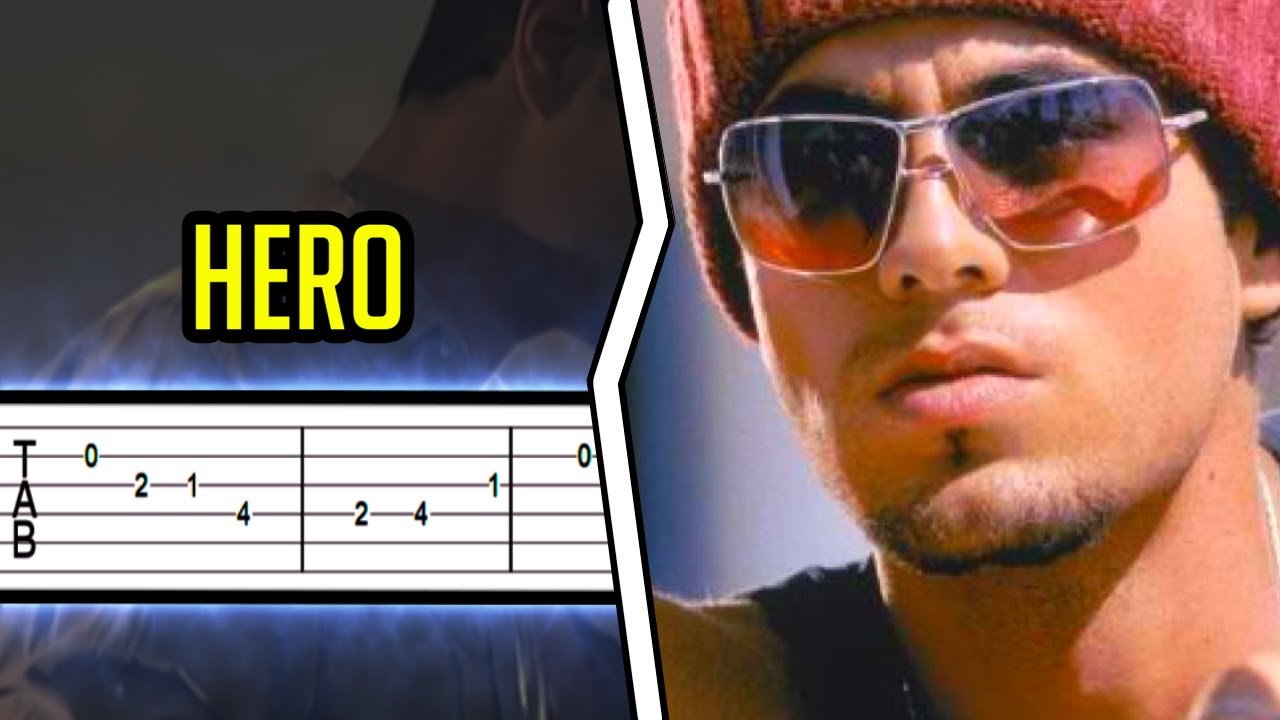 Enrique Iglesias - Hero【𝗧𝗔𝗕】|➤ GUITAR TUTORIAL