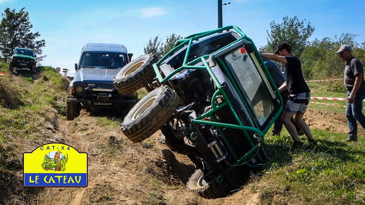 Salon du 4x4 ► Tout-Terrain - Il s'éclate avec son proto Suzuki Samurai 🙃 Le Cateau 2019
