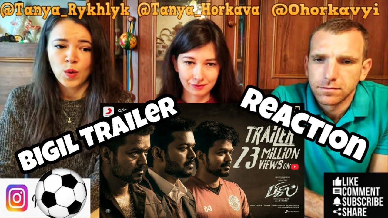 BIGIL | Thalapathy Vijay, Nayanthara | A.R Rahman | Jackie Shroff, Vivek, Kathir | Reaction
