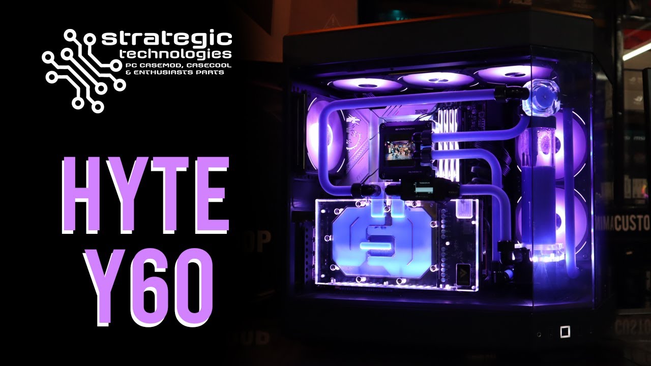 High End Gaming PC in 2023 - Hyte Y60 with Custom Liquid Cooling - Intel Core i9 13900K + RTX 4090