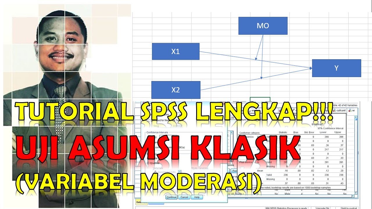 TUTORIAL UJI ASUMSI KLASIK VARIABEL MODERASI DENGAN SPSS -TERBARU ❗❗❗
