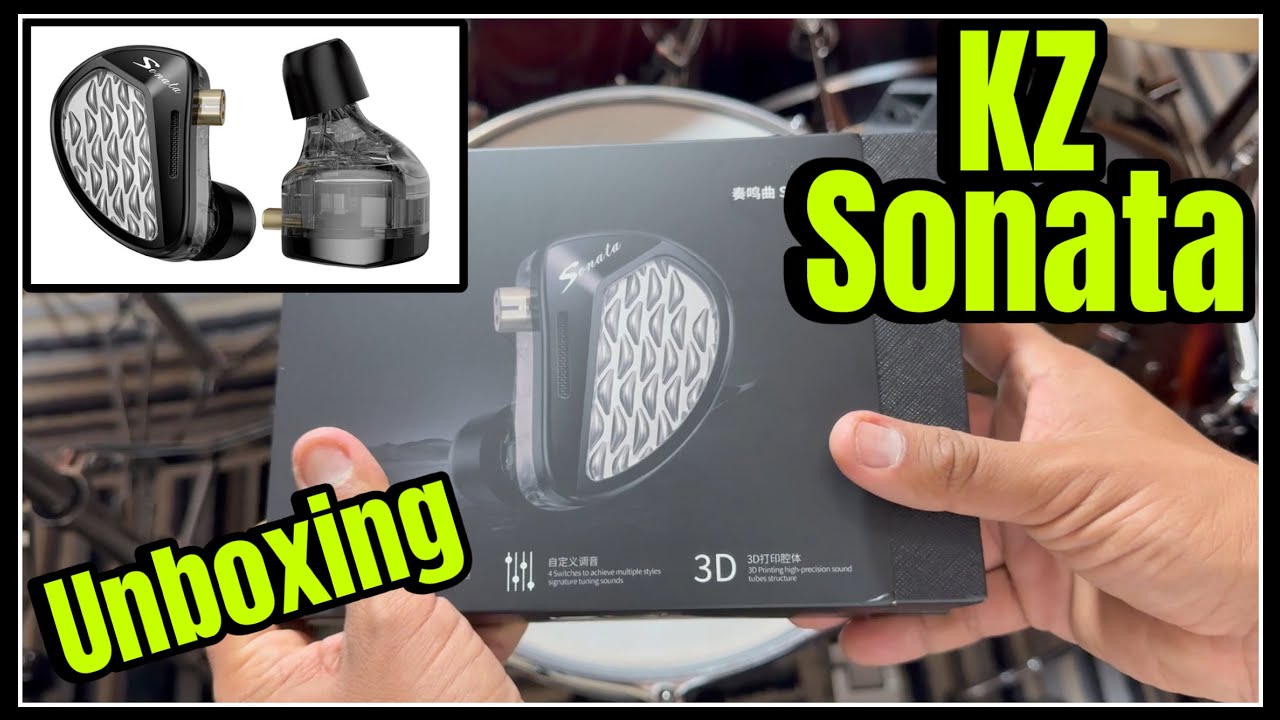 KZ Sonata In Ears (Unboxing) || Alvaro Aguilar