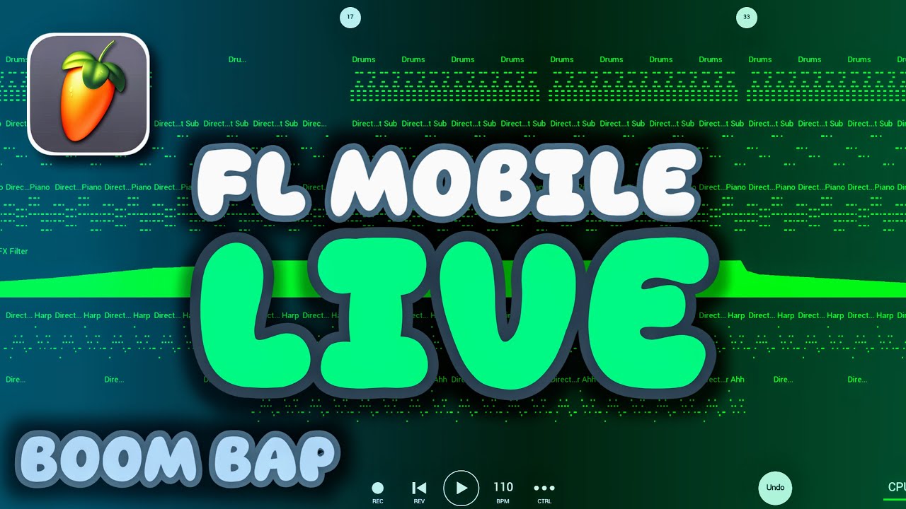 🔴 Making Random Boom Bap Beats Live On Fl Studio Mobile 🔥