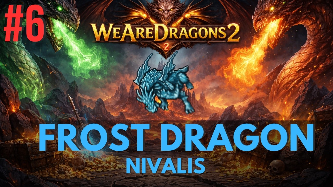 WAD2: Nivalis: Frost Dragony ⚔️ Tibia Custom WeAreDragons OTS PL #6