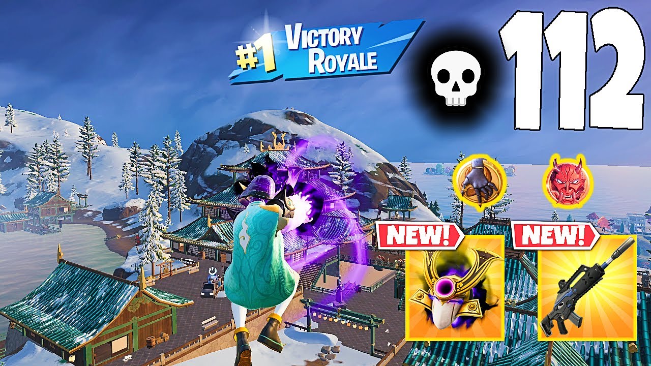 112 Elimination Solo Vs Squads "Zero Build" Gameplay Wins (Fortnite Chapter 6 Season 1 PC Keyboard)
