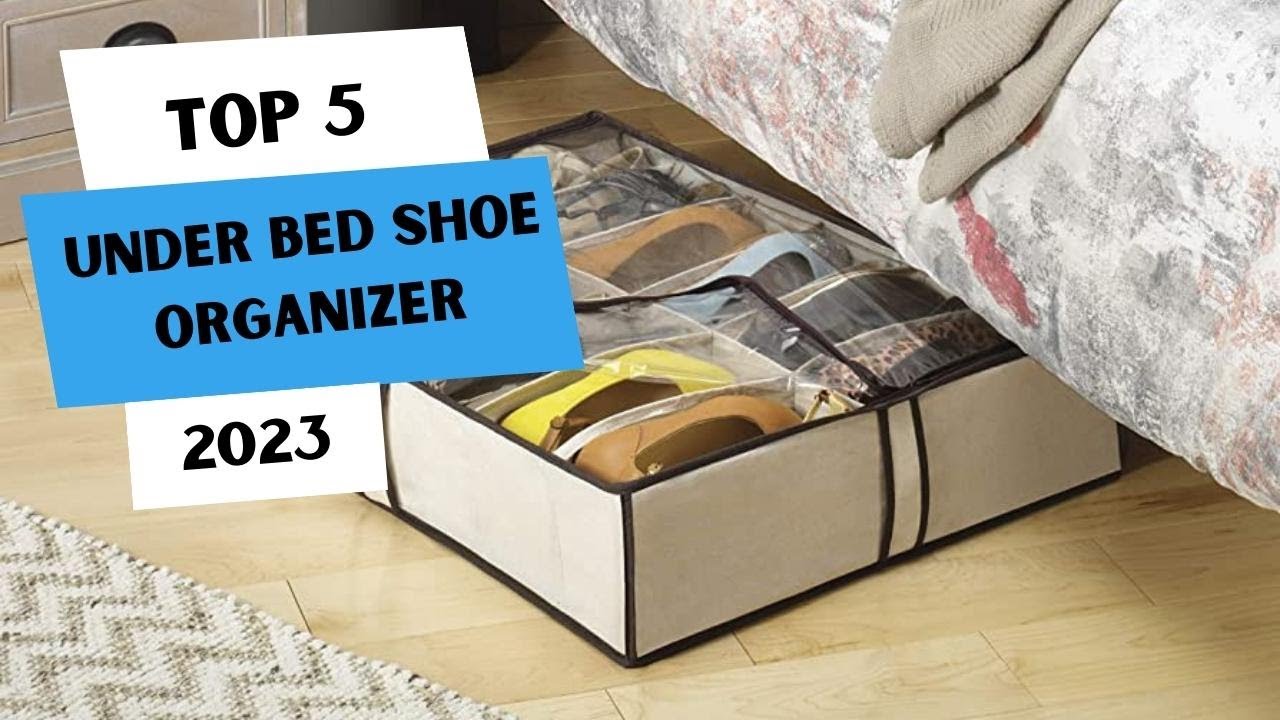 Best under bed shoe organizer amazon 2023 | Top 5 under bed shoe storage on amazon