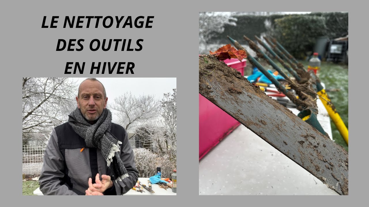 Profitez de l'hiver pour entretenir ses outils de jardinage !!