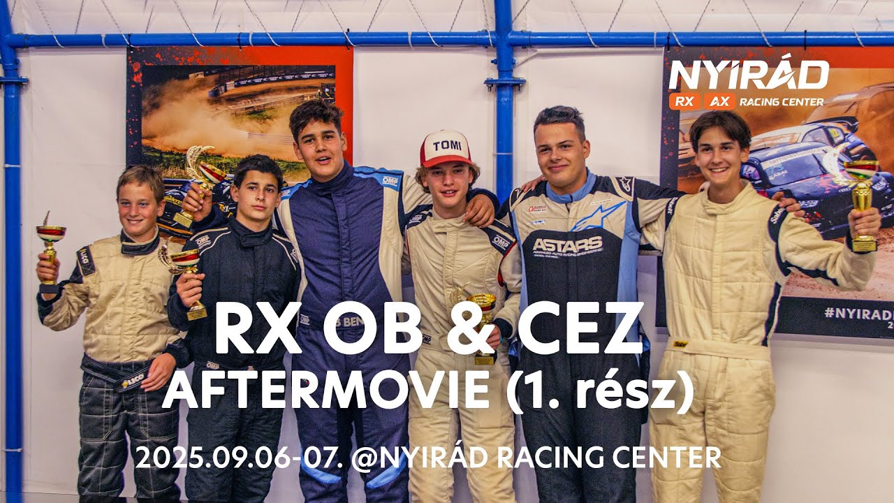 Rallycross CEZ és OB 6. futam Aftermovie (1. rész), Nyirád Racing Center, 2025.09.06-07.