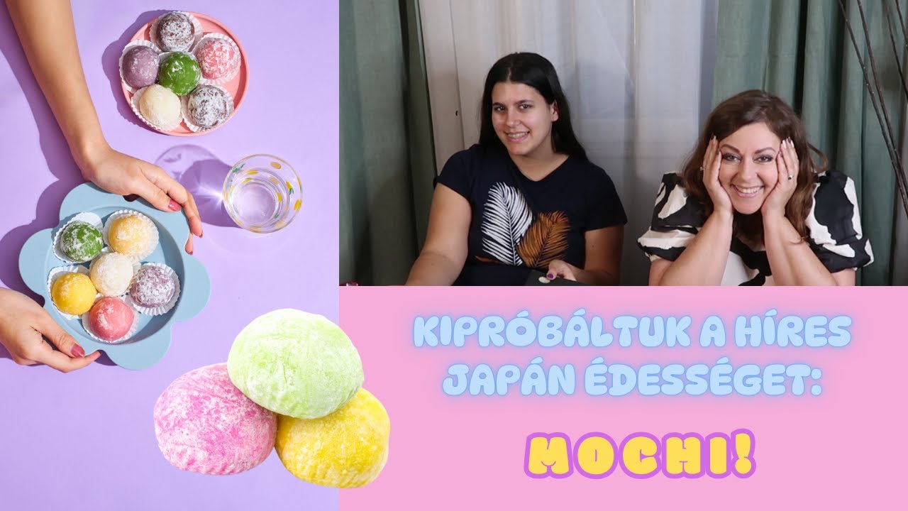 ELKÉSZÍTETTÜK A KEDVENC JAPÁN ÉDESSÉGÜNKET: A MOCHIT!