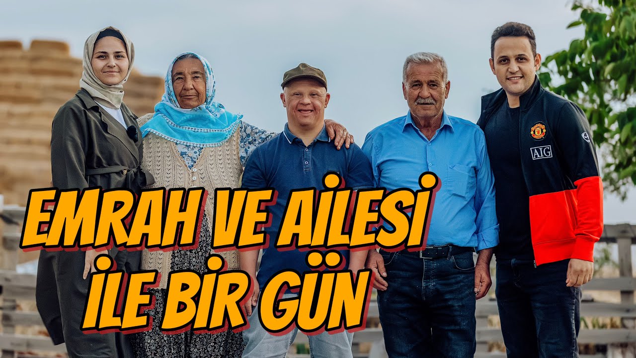 EMRAH VE AİLESİ İLE BİR GÜN GEÇİRDİK | KIZILKAYA KÖYÜ