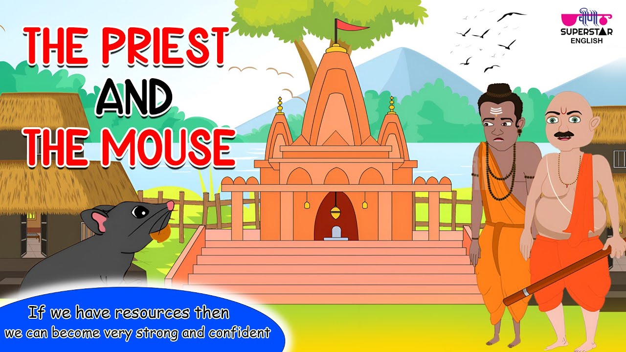 The priest and the mouse | Moral Stories In English | English Story For Kids | Stories For Kids