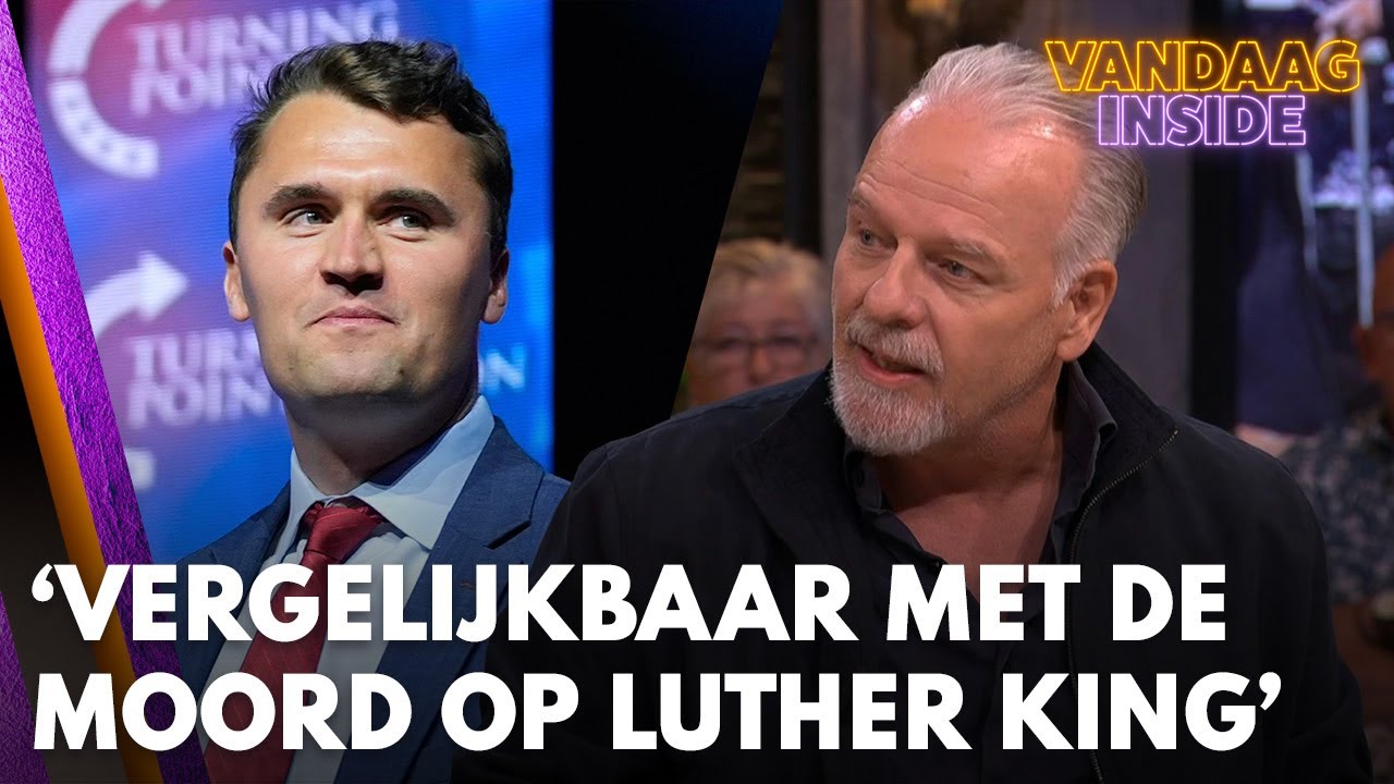 Wierd Duk over moordaanslag op Charlie Kirk: 'Te vergelijken met de moord op Martin Luther King'