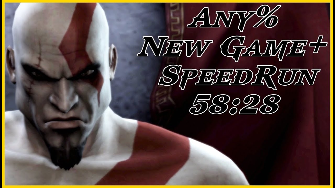 Recorde Mundial (WR) - God Of War: Ghost Of Sparta - SpeedRun Any% NG+ em 58:28