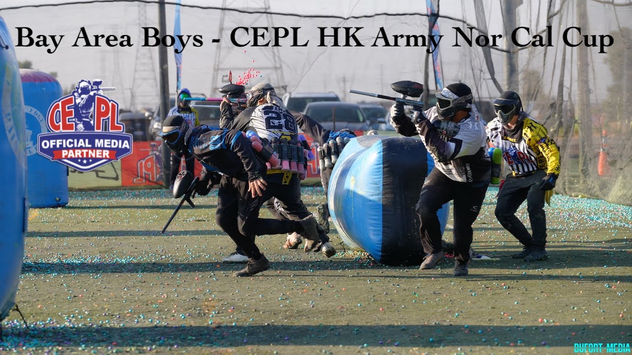 Bay Area Boys - CEPL HK Army Nor Cal Cup - Paintball Raw Tournament Footage