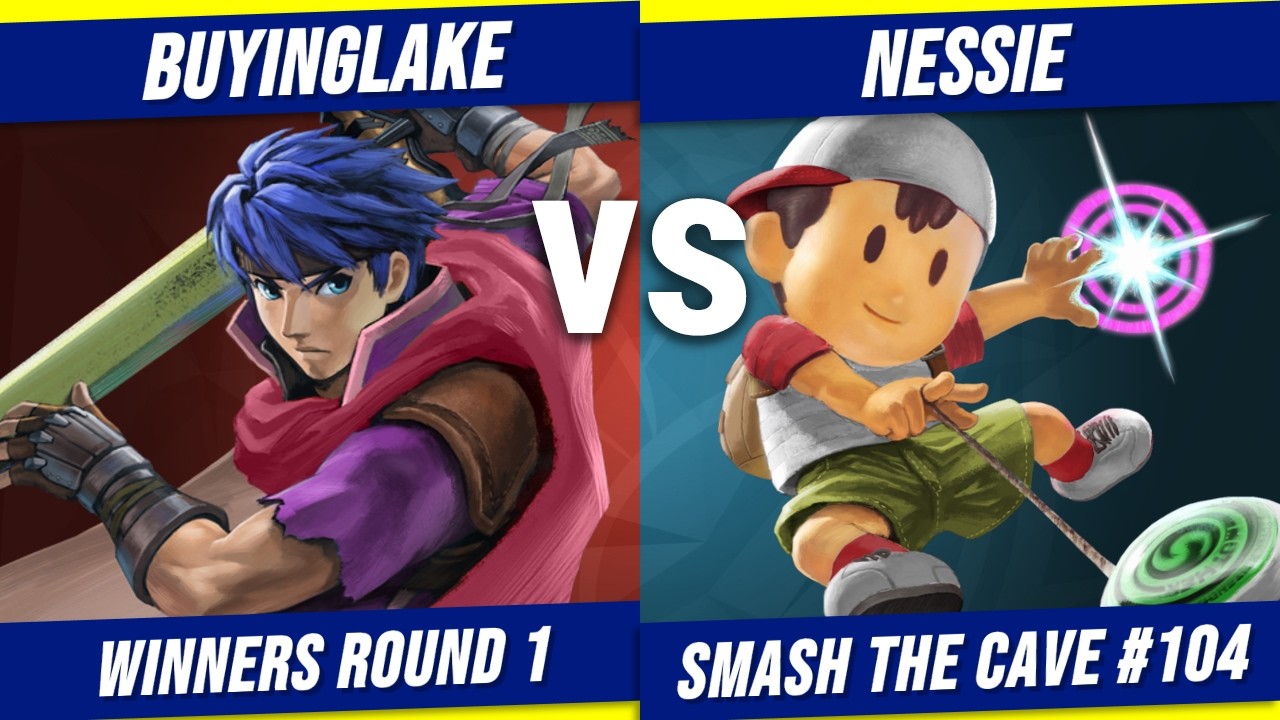 BuyingLake (Ike) vs Nessie (Ness) | Smash the Cave #104 - Winners Round 1