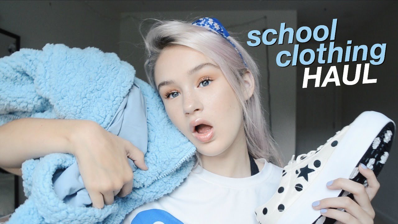 back to school clothing haul (TRY ON) 2018