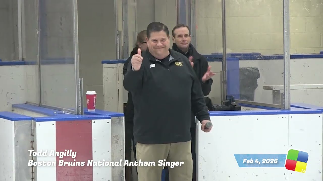 Todd Angilly, Boston Bruins National Anthem Singer, 2/4/26