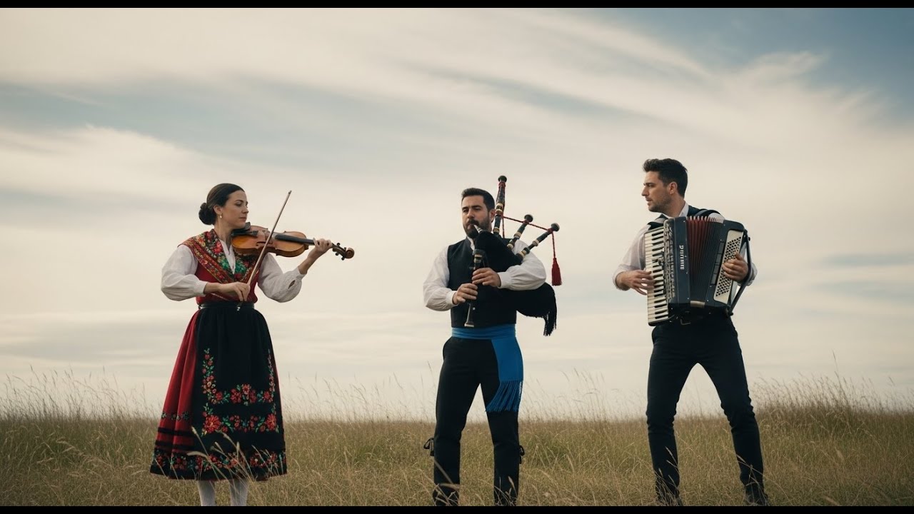 Dawn’s Mist Weaves Through Ancient Highlands – Celtic And Galician Echoes Of Silent Shores