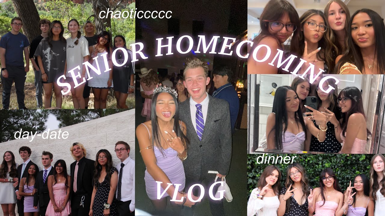 HOMECOMING SENIOR VLOG 2025 | high school