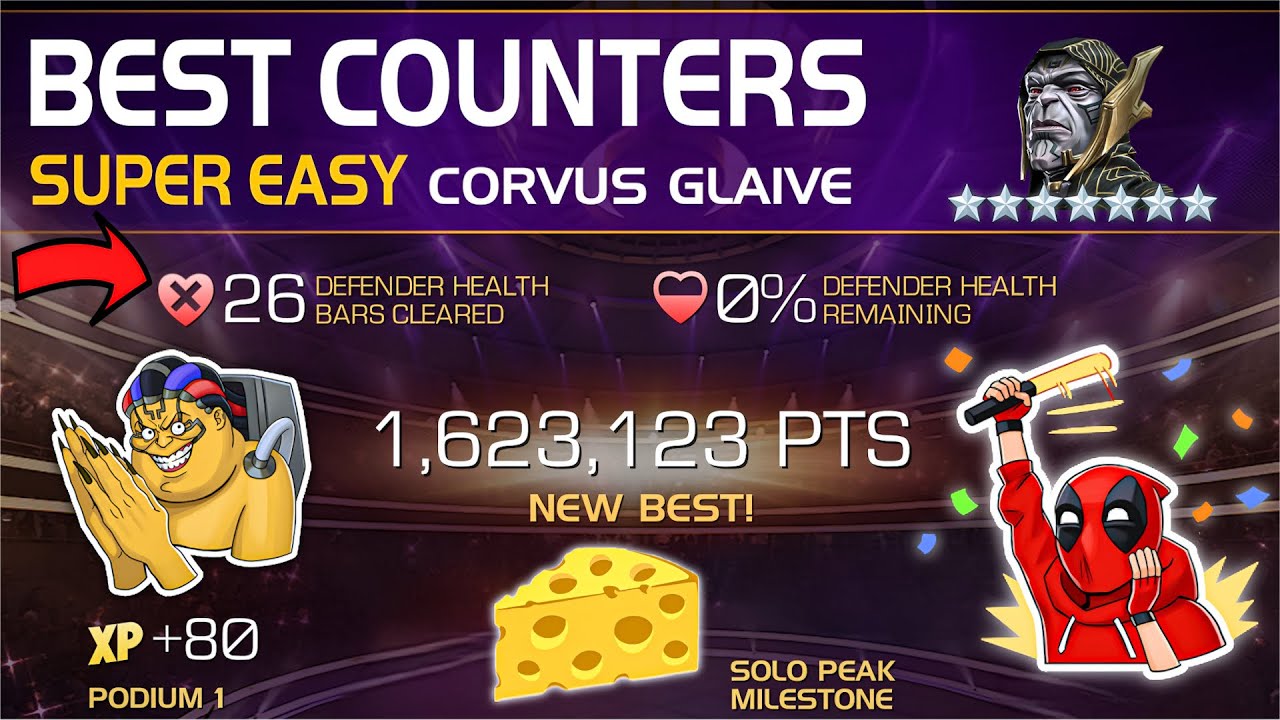 These Counters ABSOLUTELY CHEESE The Coliseum Corvus?!!
