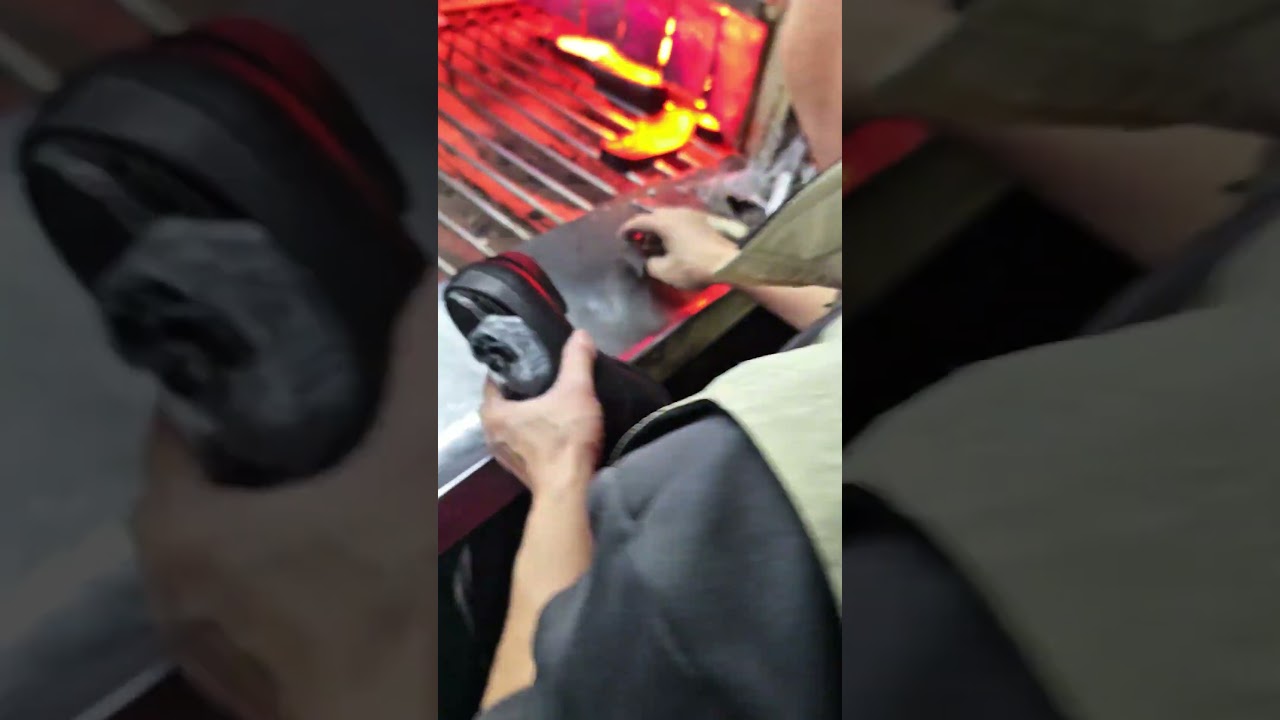 &ldquo;Shoe Making Process in Factory 👟&rdquo; #works