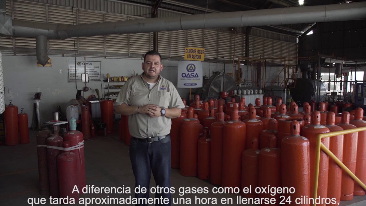OASA. Producci&oacute;n del Gas Acetileno.