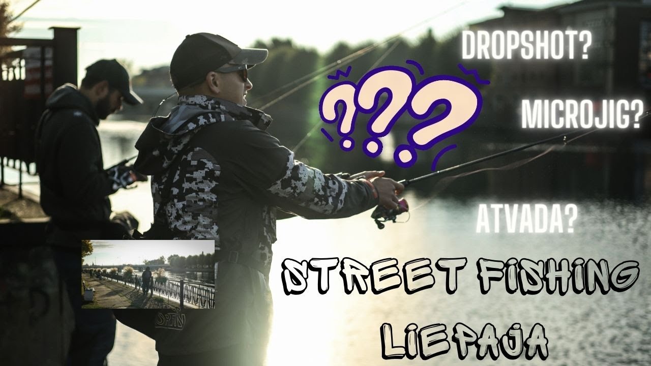 Street fishing Liepāja