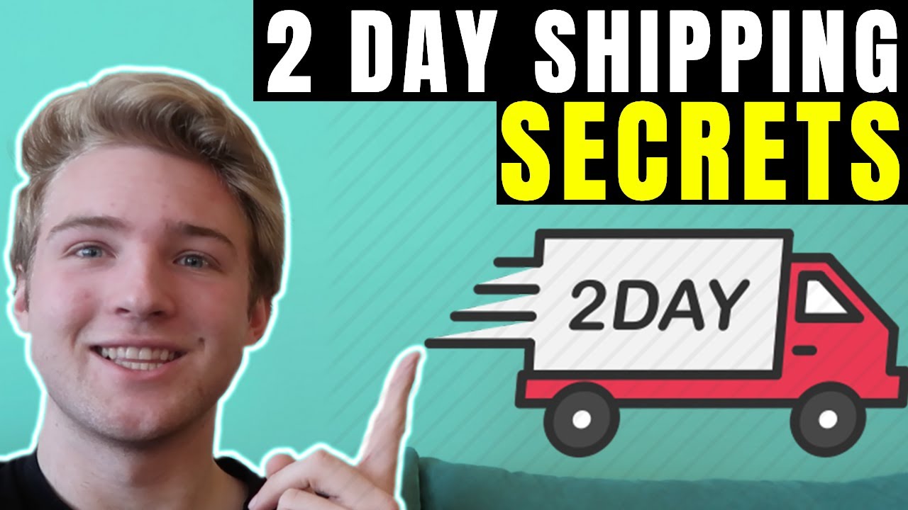 How I Get 2 DAY SHIPPING On My Shopify Stores (CRAZY)
