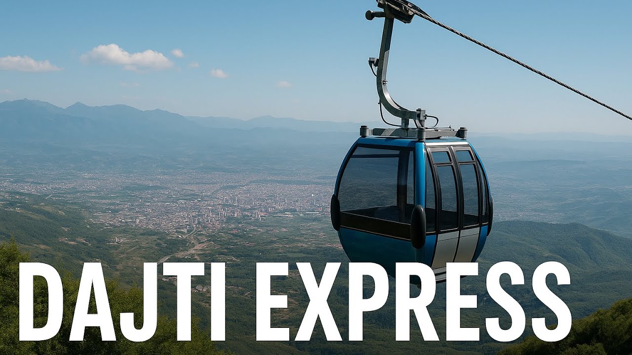 Dajti Express Cable Car Ride 🇦🇱 | Stunning Views of Tirana from Dajti Mountain