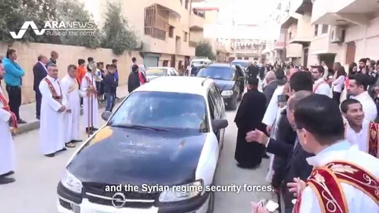 Patriarch Aphrem visits Syria's Qamishli amid war بطريرك المشرق يتفقد أحوال الآشوريين بسوريا