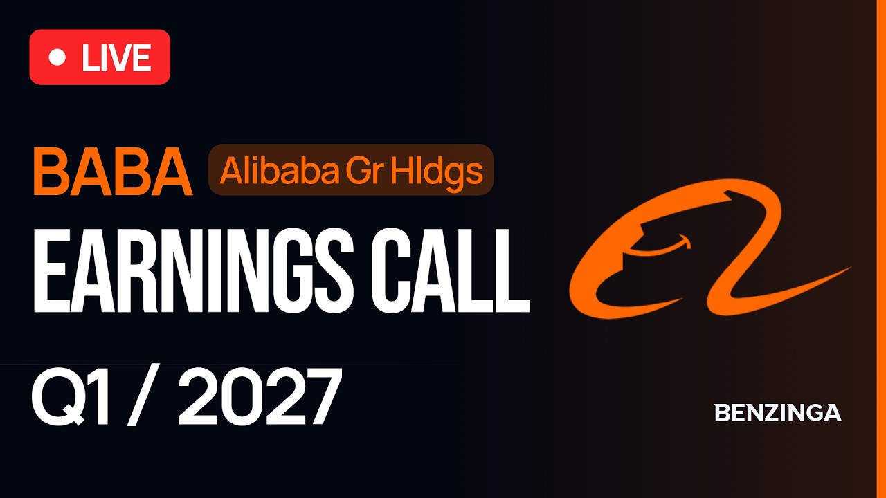 Alibaba Gr Hldgs Q1 FY27 Earnings Call | $BABA | 🔴 WATCH LIVE