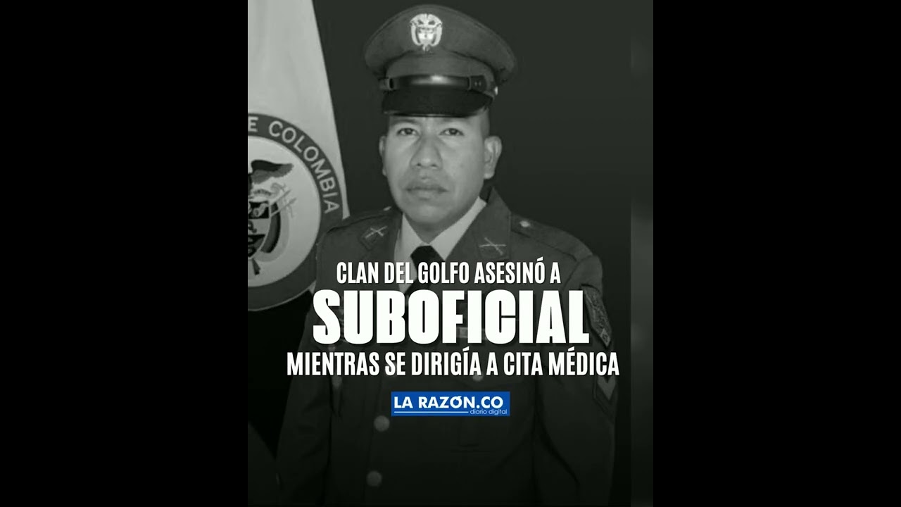 Asesinaron a suboficial del Ej&eacute;rcito mientras se dirig&iacute;a a cita m&eacute;dica en Turbo