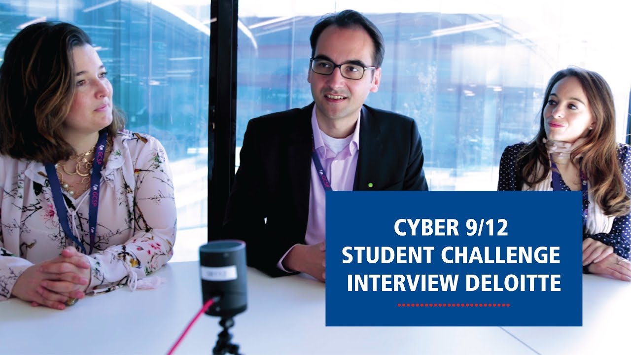 GCSP: Interview with Deloitte at the Cyber 9/12 Student Challenge