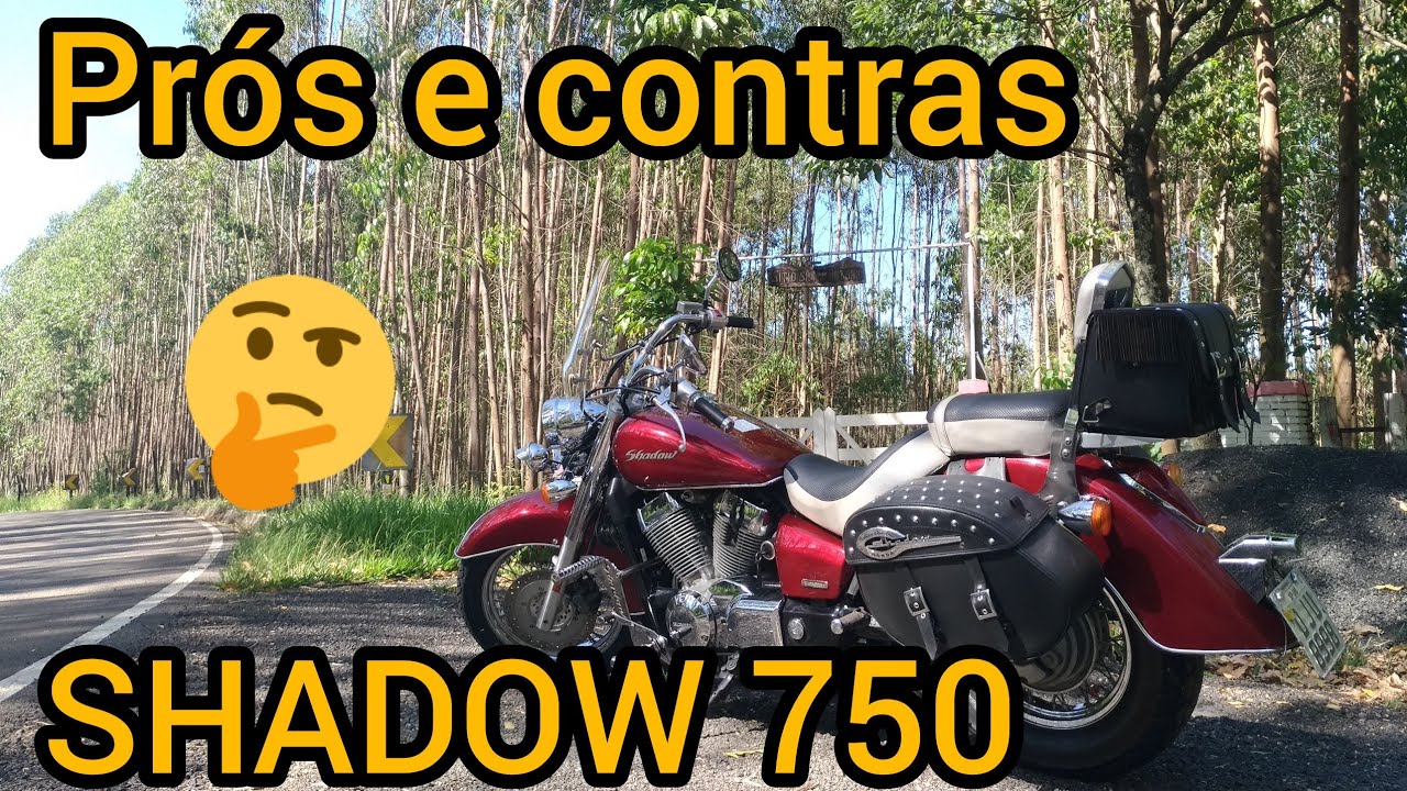 Shadow 750 - O que gosto, e não gosto!