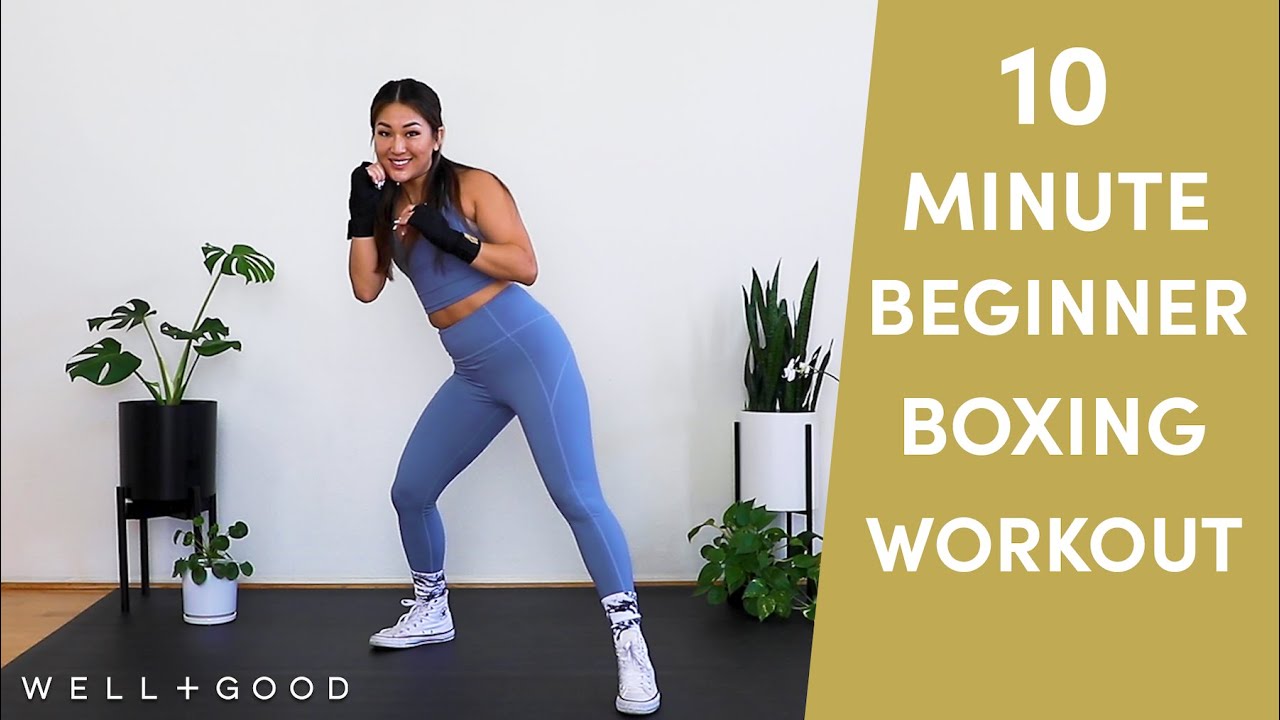 10 Minute Beginner Boxing Workout | Good Moves | Well+Good