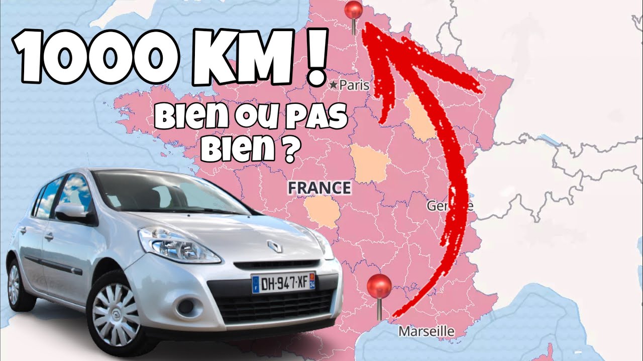 1000 KM EN CLIO : BONNE OU MAUVAISE IDÉE ?