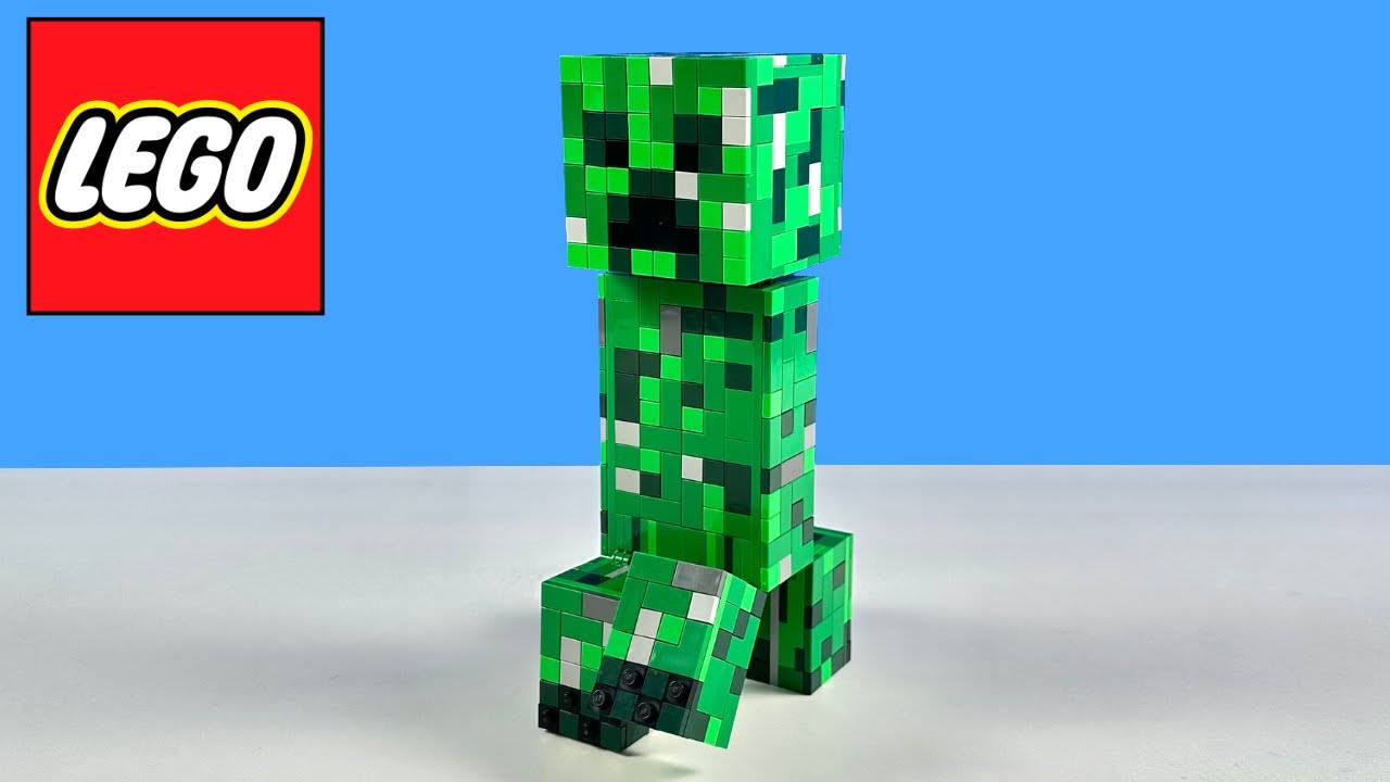 LEGO Minecraft Creeper Speed Build