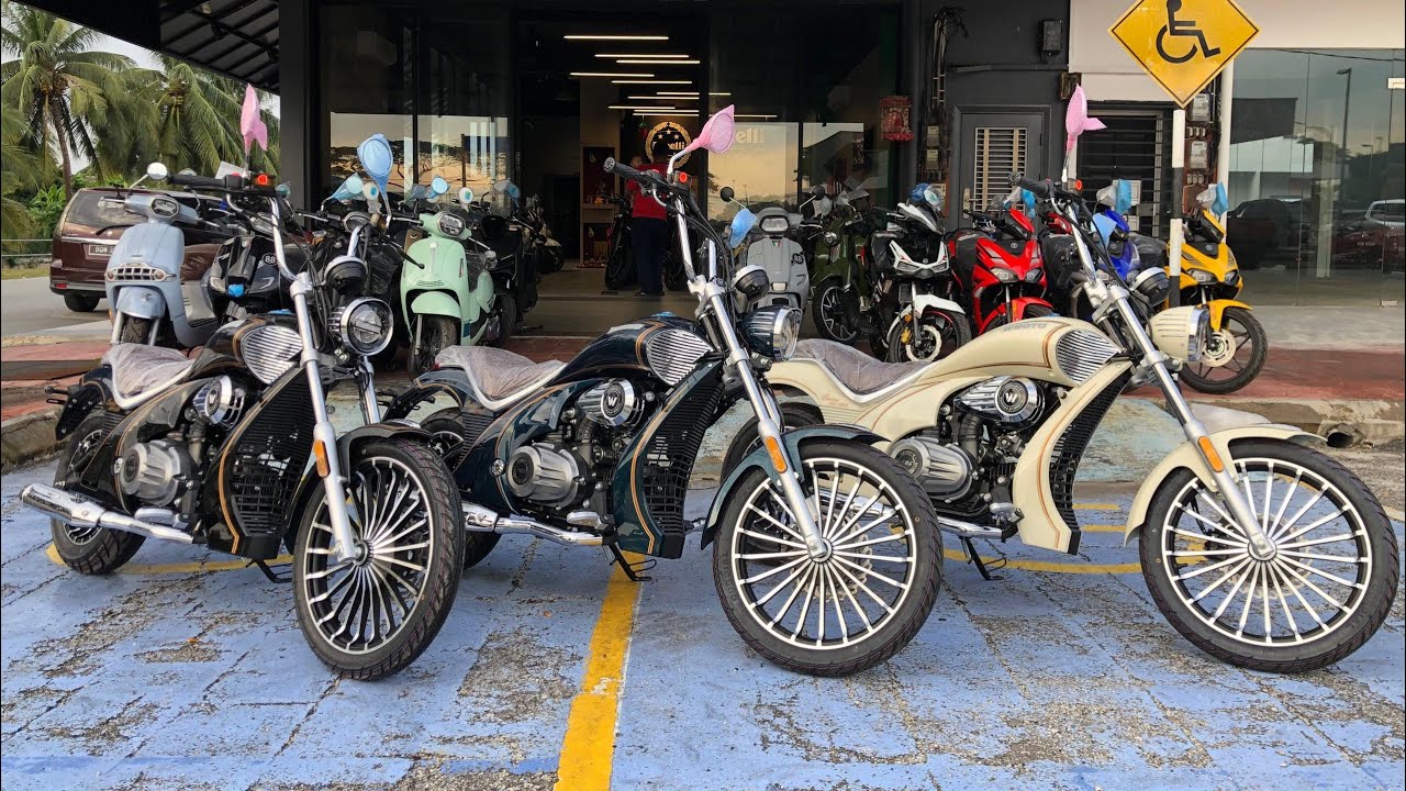 Full Loan! WMOTO CRUISER AMT 125 Model Baharu Automatic Harga Hanya RM 5,988 Sahaja GCANN MOTOR 